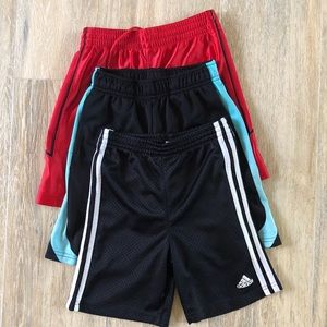 Boys Athletic Shorts - 3 pairs